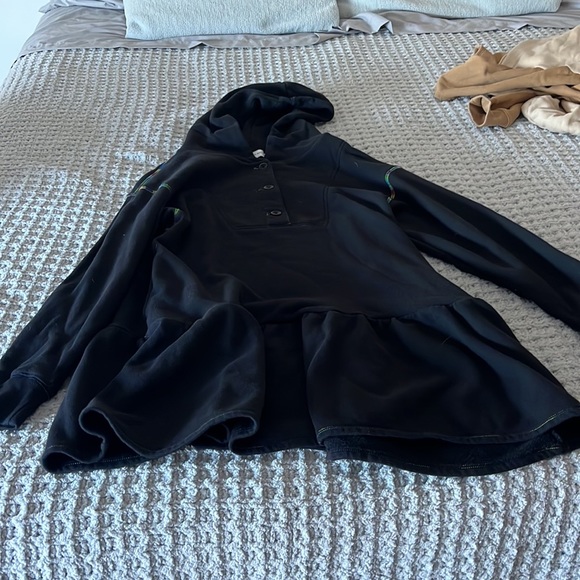 Something Navy Sweatshirt Dress - Picture 2 of 2